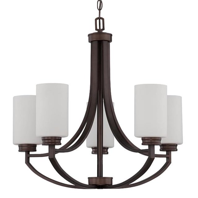 Concord F18005-64 Lustre à 5 Lumières en Bronze Provincial