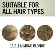 Schwarzkopf Keratin Blonde Hair Dye Almond Blonde 11.1, Hi-Lift Permanent Color, 1 Use