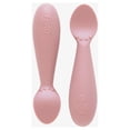 thumbnail image 2 of ezpz tiny spoon - silicone feeding spoon twin pack (coral), 2 of 30