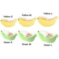 thumbnail image 7 of Cute Banana Cat Bed House,Warm Soft Punny Dogs Sofa Sleeping Playing Resting Banana Bed,Lovely Pet Supplies for Cats Small Dog Rabbit, 7 of 7