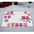 thumbnail image 2 of PKQWTM Owls and Branches Kitchen Dining Table Mats Placemats Size 12x18 Inches, Set of 2 Pieces, 2 of 2