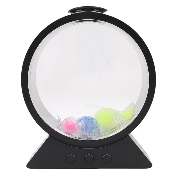 Lámpara De Medusas, Luz De Pescado De Gelatina De Fantasía LED, 7 Colores Decoraciones De Lámpara De Mesa De Medusas, Luz Redonda De Acuarios Nocturnos Para Decoración De La