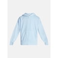 thumbnail image 5 of No Boundaries Boxy Fit Oversized Fleece Hoodie with Long Sleeves, Men's XS-4XLT, 5 of 5