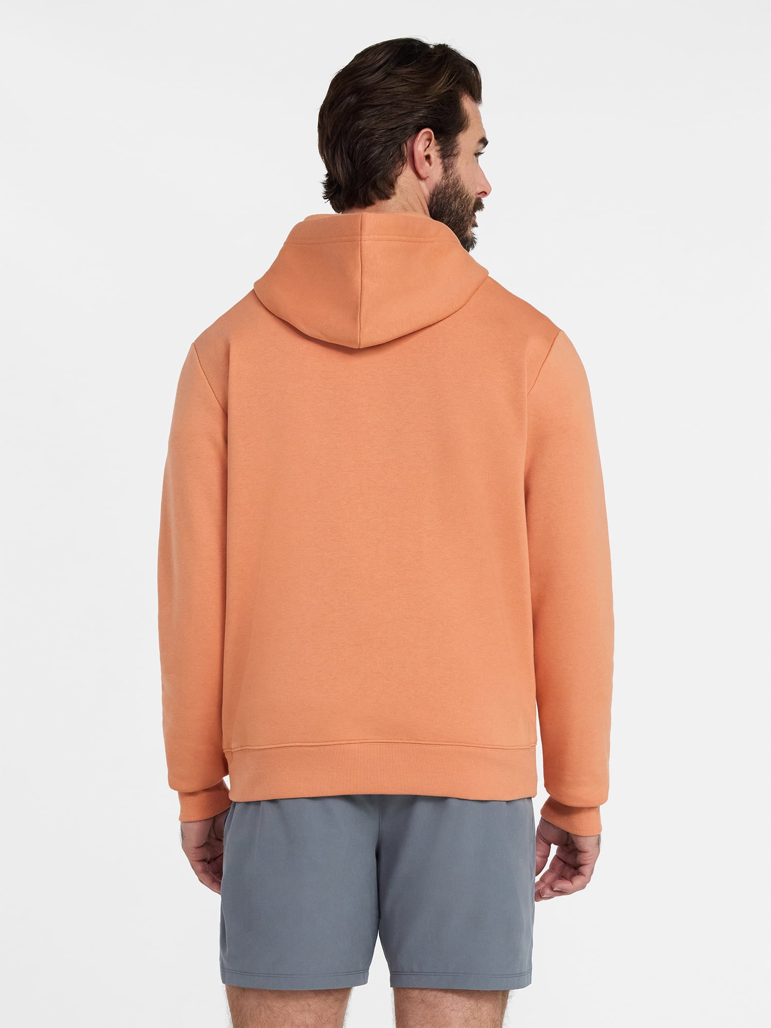 Athletic Works Men's & Big & Tall Men's Fleece Hoodie Sweatshirt, Sizes XS-4XLT