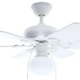 thumbnail image 3 of Hampton Bay Minuet III 36 in. Indoor White Ceiling Fan with Light Kit AG806C-WH, 3 of 4