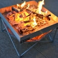 thumbnail image 4 of Fireside Outdoor Portable Pop-Up Fire Pit w/ Heat Shield, 4 of 6