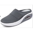 thumbnail image 3 of XIHAHA-zapatos informales con cojín de aumento para mujer, zapatillas de plataforma antideslizantes, zapatillas para caminar al aire libre de malla transpirable, 3 of 5