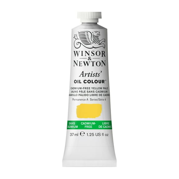 Winsor & Newton Artists' Oil Color, 37ml, Cadmium Free Yellow Pale
