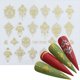 thumbnail image 1 of Pegatinas para uñas para manicura, deslizadores de pegatinas para uñas, calcomanías para uñas, figuras autoadhesivas, transferencia negra, accesorios DIY, primavera Tan Jianjun unisex, 1 of 2