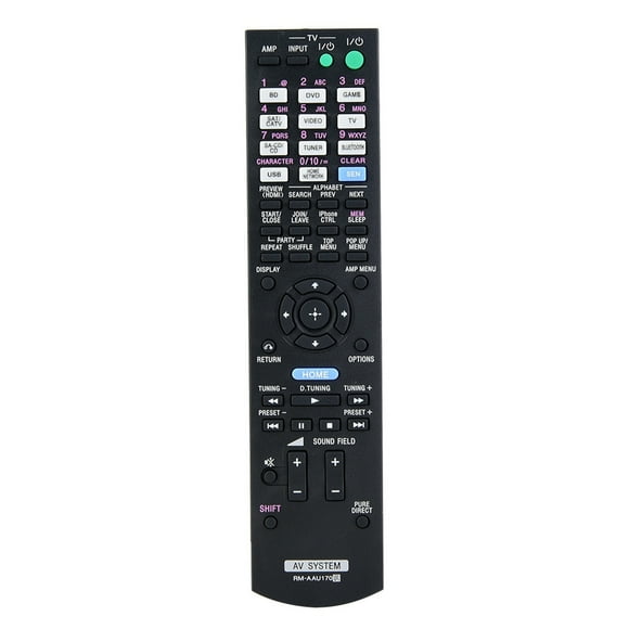 ZOUSSIQI Remote Control Controller Replacement for Sony RM-AAU170 AV Receiver System TV EL225#46308