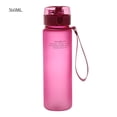 thumbnail image 4 of Cateissary 1 taza de agua de plástico para exteriores, taza para deportes acuáticos con jugo frío, taza de agua portátil con cuerda de leche, taza de Teteras rosado 560ML Cateissary HA004187-08, 4 of 6