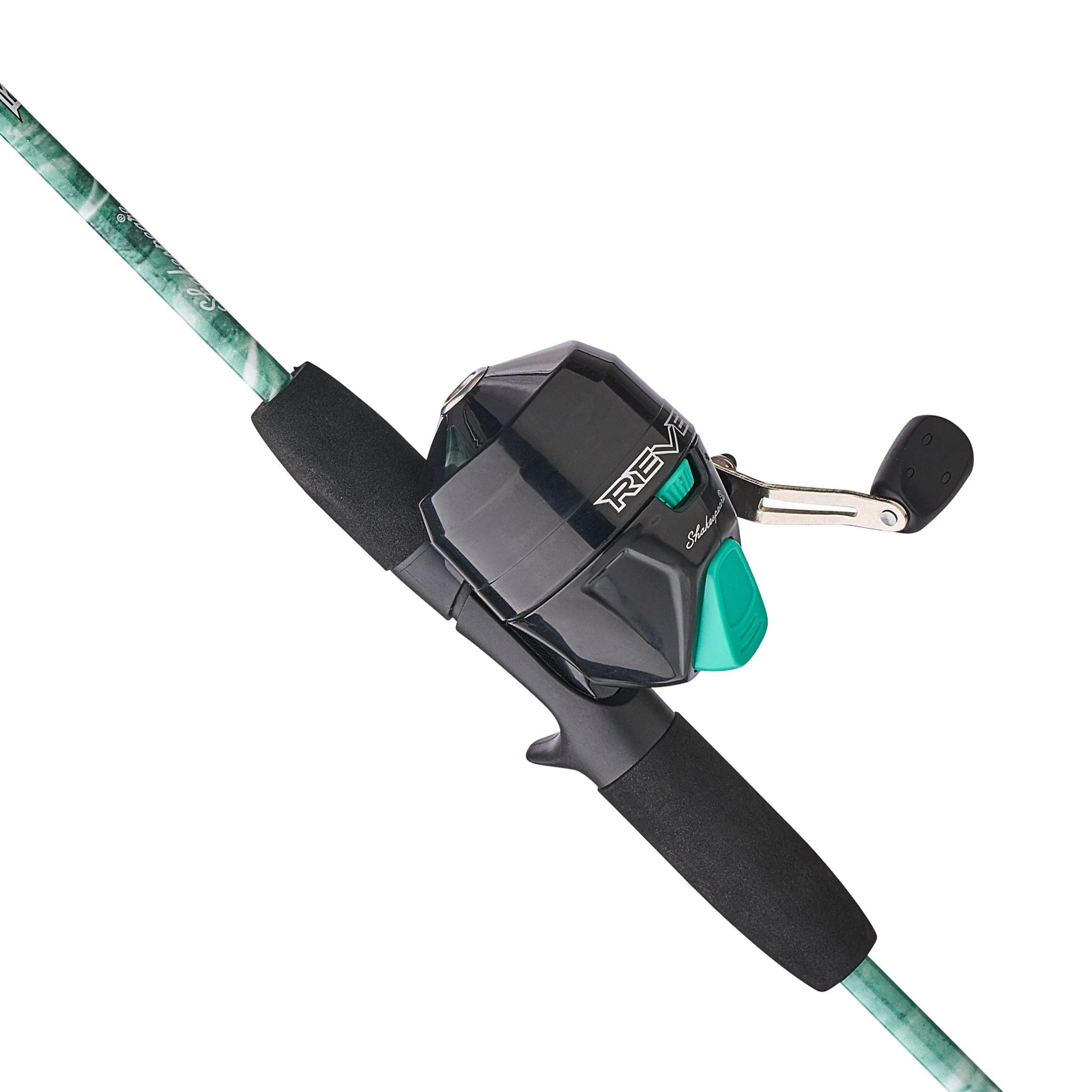 Shakespeare Reverb Mossy Oak Spincast Reel and Fishing Rod Combo Kit