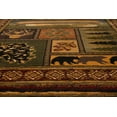 thumbnail image 2 of Designer Home Virtue Area Rug 750 01443 Lodge Canvas Multi Boats Bears 7' 10" x 10' 6" Rectangle, 2 of 2