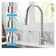 thumbnail image 1 of Gold Kitchen Faucets Silver Single Handle Pull Out Kitchen Tap Single Hole Handle Swivel Degree Water Mixer Tap Mixer Tap ,Effortless Installation, 1 of 7