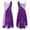 Purple, variant on TiaoBug Girls Lyrical Ballet Dance Dress Leeveless Sequins Leotard Dress Ice Skating Modern Dancewear Purple 6