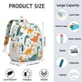 thumbnail image 6 of Cute Dinosaur Pattern Backpack for School,Cute School Bag,Schoolbag with Adjustable Shoulder Straps & Padded Back,15"x11.42"x5.5", 6 of 6