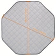 thumbnail image 2 of Rdausd 29.0" Octagon Pet Playpen Mat, Washable Waterproof Pet Cage Mat, Soft Padded Floor Mat for Dogs Cats Rabbits, Non-Slip Pet Bed Mat for Crates Playpens, D, 2 of 6