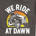 thumbnail image 3 of Instant Message - We Ride At Dawn Mower - Men's Short Sleeve Graphic T-Shirt, 3 of 6