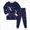 D278-Multicolour, variant on 6-7 Years Child Girl Clothes Set Crewneck Sweatshirt Long Sleeve Sweater Pocket Pants Fall Outfits 6-12 Months 12-24 Months 2T 3T 4T 5T 6T 7T Girl, Outfit
