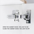 thumbnail image 4 of Lámpara de Bisagra Interior de 30 LED Luz de Bisagra de Armario Luz de Sensor de Armario para Dormitorio Armario de Cocina, 4 of 5
