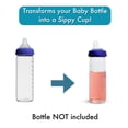 thumbnail image 4 of Pezones Sippy Spout Philips Avent Transparente de Silicona Grado Alimenticio Anticólicos para Bebés, 4 of 5