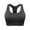 Gray, variant on High Impact Sports Bras for Women Plus Size Medium Support Wireless Sports Bras Lightly Lined Seamless Racerback Bra Underarm Smoothing Stretch Push up Bras Everyday Bras Gray XL