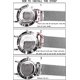 thumbnail image 5 of 1 pulsera aplicable Dw Acier Inoxydable 06 Fil Maille Avec., 5 of 5