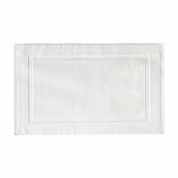 White Floor Towel 32 Thread Cotton Jacquard Thickened Floor Towel SPA Bathroom Foot Stomping Floor Mat