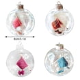 thumbnail image 4 of Monstrate Decoraciones de bolas de Navidad versátiles de plástico, aspecto exquisito y duradero, ampliamente utilizado Kits de decoración para fiestas púrpura, 4 of 6