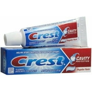 Crest Cavity Protection Dental Flouride Activity Toothpaste Regular, 0.85oz