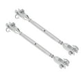 thumbnail image 4 of Jaw Turnbuckle, 2Pcs Durable Stainless Steel Jaw Rustproof  Turnbuckle Jaw Easy To Use Turnbuckle Hook With Fine Polishing For Marine And Industrial Using, 4 of 8