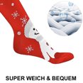 thumbnail image 3 of Neuartige Damensocken – kniehohe Weihnachtssocken – lustige Urlaubssocken Zhivalor CWY-0696, 3 of 5