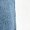 Light Blue, variant on Women's High Waisted Stretch Denim Bermuda Shorts with Raw Frayed Hem and Contrast Stitching, Off-White Cream Casual Summer Jean Shorts