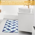 thumbnail image 7 of Bathroom Non Slip Rugs Absorbent Thick Bath Mat Ultra Soft Washable Bath Rugs Blue 16x24, 7 of 7