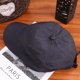 thumbnail image 4 of Gorra de béisbol azul oscuro de verano con visera de secado rápido y protección solar para exteriores, gorra de moda para hombre adulto., 4 of 7
