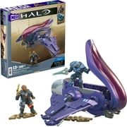 MEGA Halo Renegade Banshee Vehicle Building Kit with 2 Micro Action Figures (205 pieces)