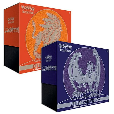 Pokemon Tcg Sun Moon Elite Trainer Box Lunala Card Game 2 Players Walmart Canada