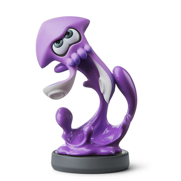Inkling Squid Neon Purple Splatoon Series Nintendo Amiibo Nvlcaeal Walmart Com Walmart Com