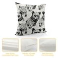 thumbnail image 4 of ONETECH  Minimalist Cheetah Pattern Line Art Wildlife Lovers Throw Pillow, 4 of 5