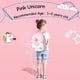 thumbnail image 2 of Mochila infantil para niñas, bonita mochila escolar con diseño de animales de peluche en 3D, ideal para guarderías y bebés con diseño de unicornio., 2 of 5