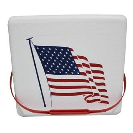 Ice Chest, Usa Flag 22Qt - Large, Count 1 - Travel Supplies / Grab Varieties & Flavors
