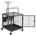 thumbnail image 4 of Travel Bird Cage, Easy to wheel or carry. castor wheels included, 4 of 6