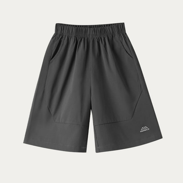 Shorts d'Été pour Garçons Mode Shorts Élastiques d'Été Fins Shorts de Travail Shorts d'Extérieur
