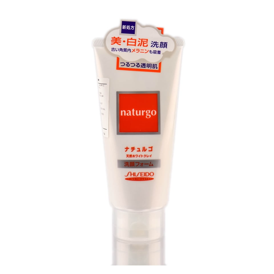 Shiseido Shiseido Naturgo Face Wash Foam White Clay Size 4.2 oz
