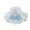 Sky Blue, variant on Krdevn Kids Sun Hat for Boys Girls Summer Outdoor Wide Brim Fisherman Bucket Cap Lightweight Breathable Toddler Baby,2-7 Years
