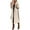 35# Khaki, variant on Fshiont Womens Winter Coat Long Trench Coat Oversized Long Casual Wool Blend Overcoat Notch Lapel Belted Full Length Jackets Yellow 2XL