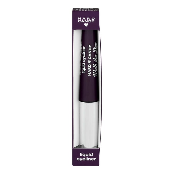 Hard Candy Walk the Line Liquid Eyeliner, 1253 Eggplant, 0.13 fl oz