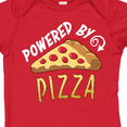 thumbnail image 4 of Inktastic Powered by Pizza Boys or Girls Baby Bodysuit, 4 of 5