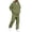 Green, variant on Men’s 2 Piece Tracksuit Cotton Blend Pullover Warm Sweatsuit Jogging Suit Sweatsuit Relaxed Fit Workout Sweats Set Drawstring Waist Streetwear