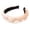 AB124 Beige, variant on Tisuna Headbands For Women, Fashion Wide Knotted Hair Bands Color Block Head Bands For Everyday Wear